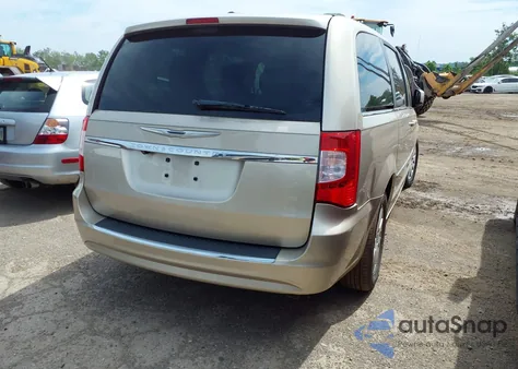 2013 Chrysler Town & Country Touring из США, поврежденный, VIN 2C4RC1BG3DR778321